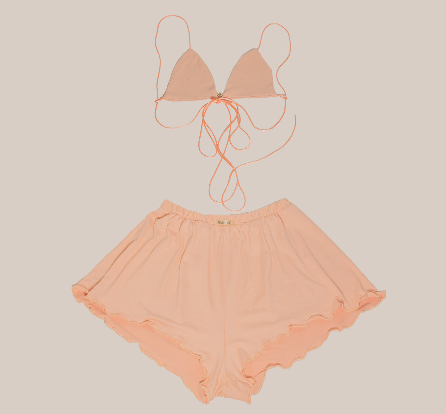 Tiny Dreamy bralette + Breezy tap short set